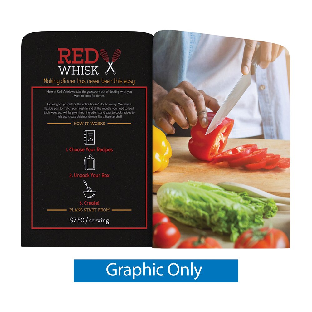 10 ft. Kit D EZ Tube® Connect — Double Sided Graphic Only